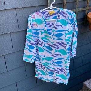 Roberta Roller Rabbit Tunic Coverup